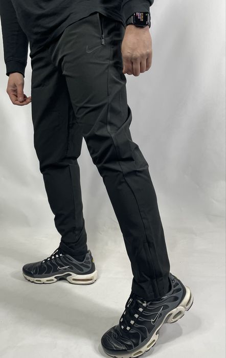 Штаны на весну из стретч плащевки без подкладки в топ качестве цв чер