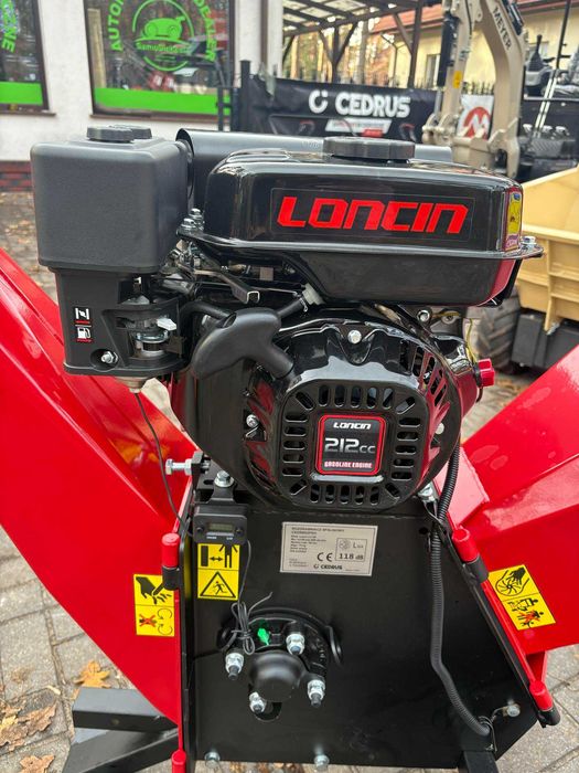 Rozdrabniacz bębnowy  - 12 cm, Loncin, Cedrus RB02PRO