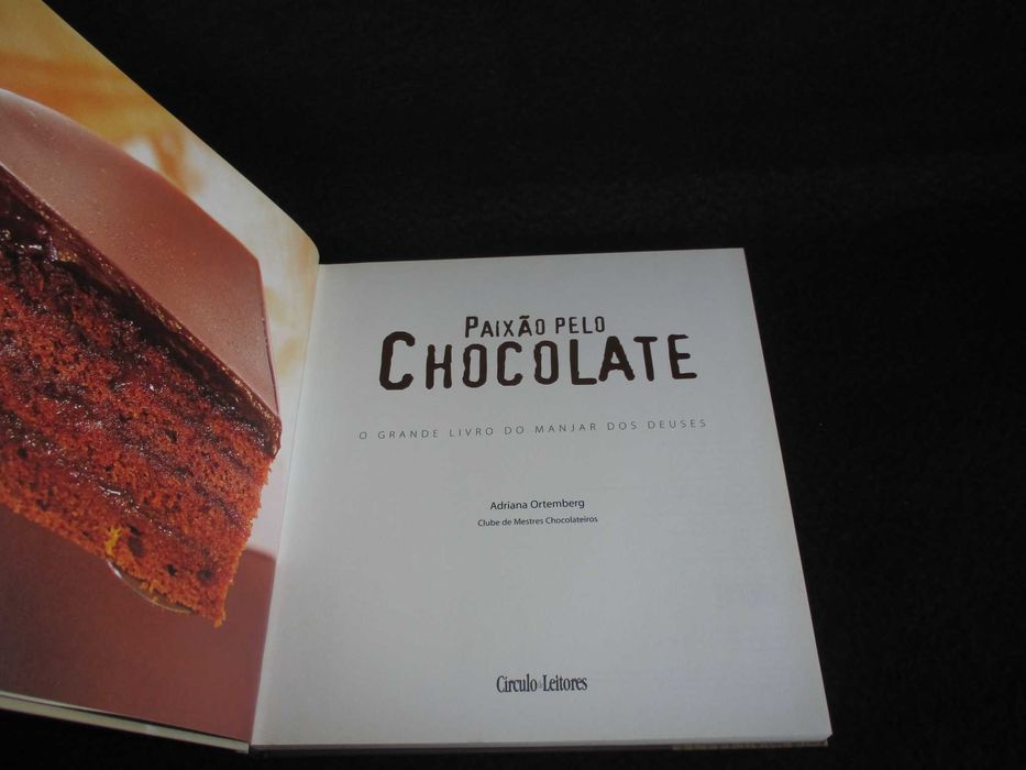 Livro Paixão Pelo Chocolate Adriana Ortemberg