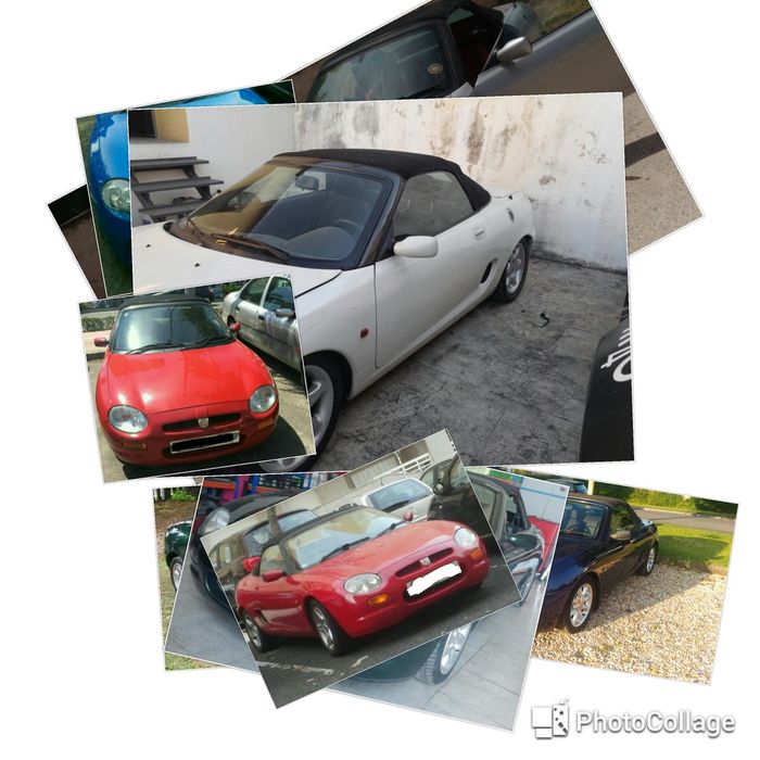 Peças para MGF e TF