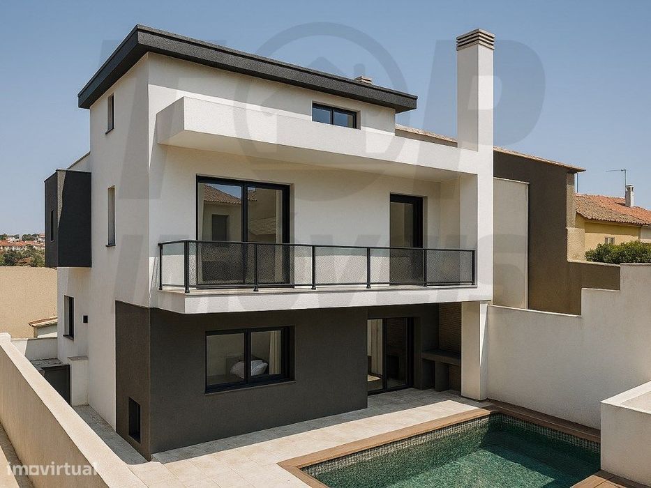 Moradia T6+1 C/ Elevador e Piscina aquecida no Bº Alto das Eiras - ...