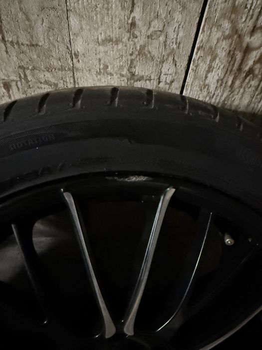 Alufelgi DOTZ Rapier 17" 225/45R17 Hankook | Komplet Śruby + Dekielki