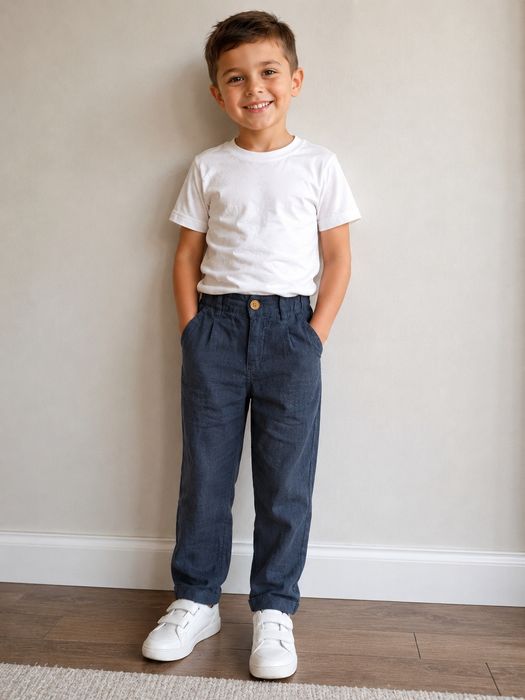 Лляні Zara Boys 116 см / 6 років темно-сині штани
Лляні штани Zara Boys 116 см / 6 років темно-сині
Лляні штани Zara Boys 116 см / 6 років темно-сині