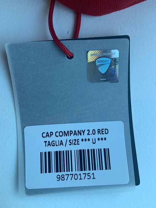 Boné Ducati. Original. Novo.