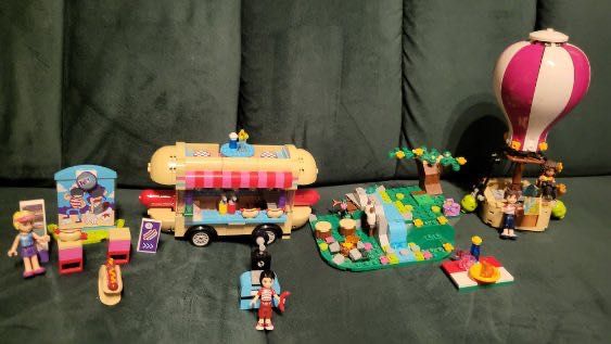 Zestawy Lego Friends 41129 oraz 41097