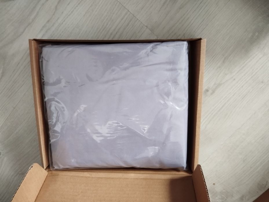 Komplet pościeli w kolorze liliowym 155x220 Amazon