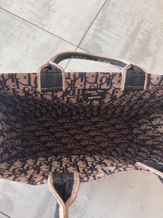 Dior book tote torba duża pojemna