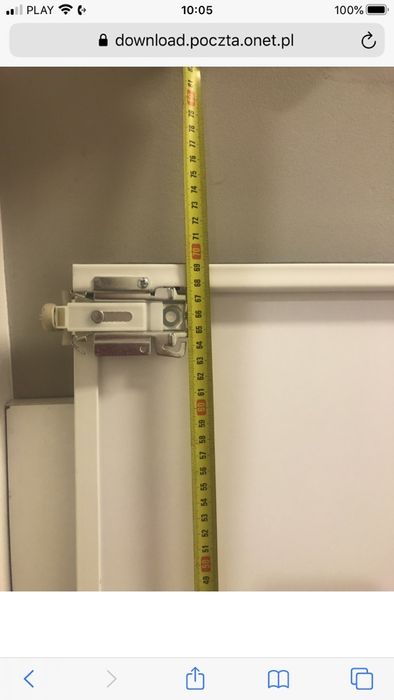 Drzwi przesuwane go garderoby