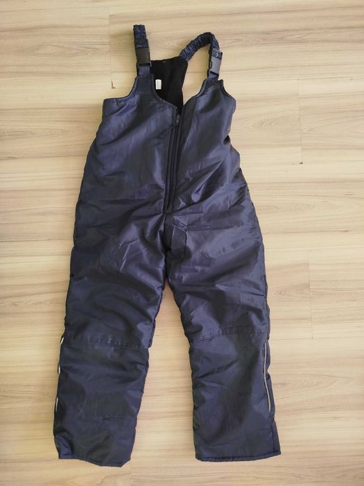 Kombinezon zimowy, spodnie zimowe, rozmiar 116, granatowy