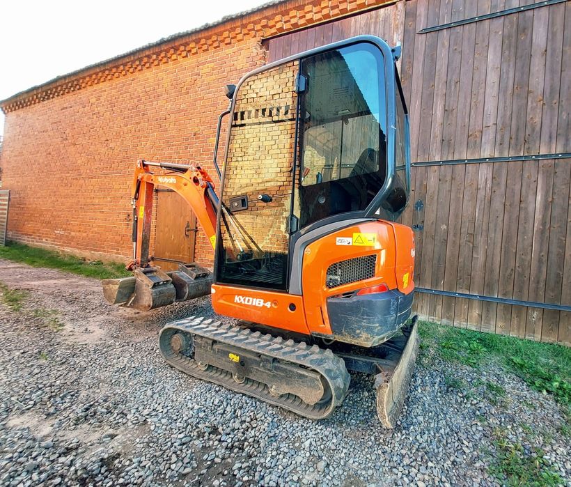 Minikoparka Kubota KX018  2020 rok