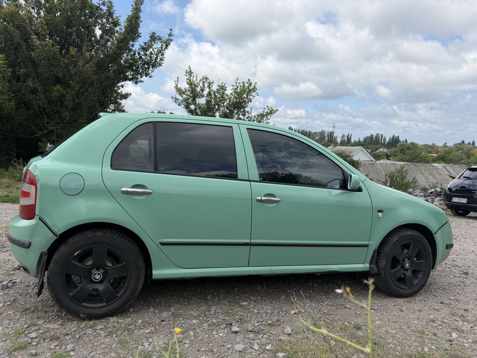 Skoda Fabia 1.4 газ