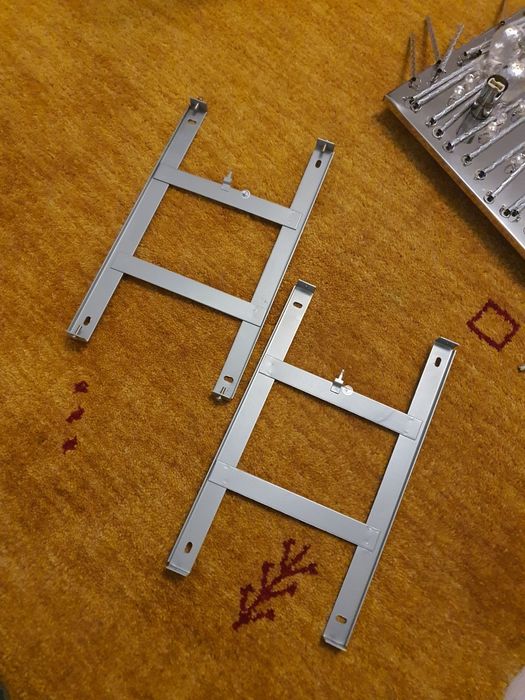 Zestaw 2x lampa plafon Glamour kryształki