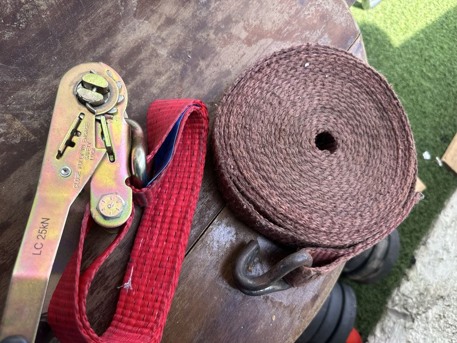 3 Cintas de Amarração com Catraca – Lote Completo – 50€