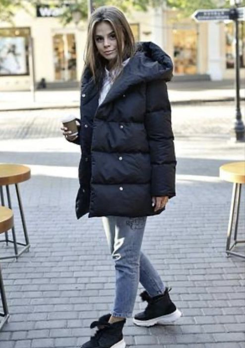 Куртка пуховик плащевка Канада