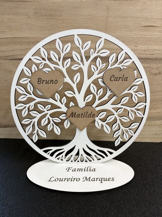 Arvore da vida com nomes personalizada