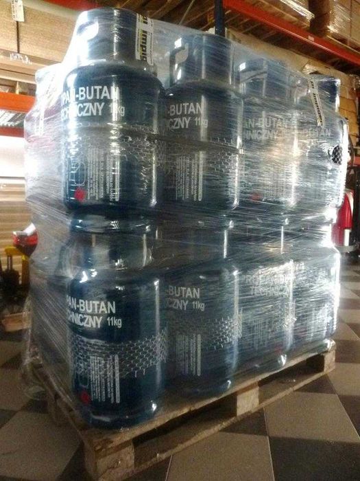 Butla gazowa 11 kg z syfonem do wózka widłowego