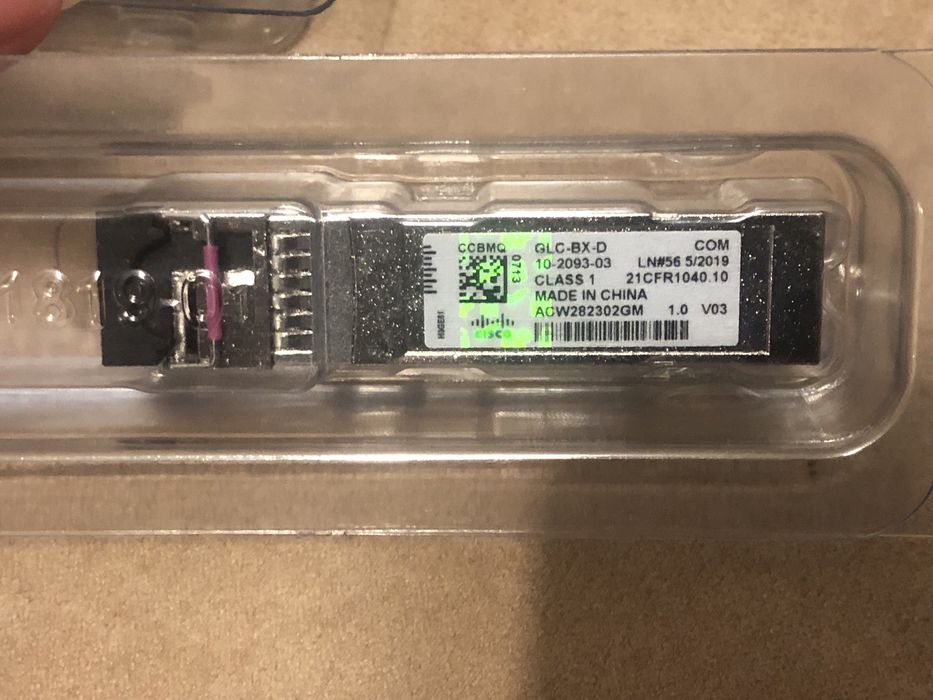 Модуль Cisco GLC-BX-D  10-2093-03 /Cisco GLC-BX-U 10-2094-03  Оригинал