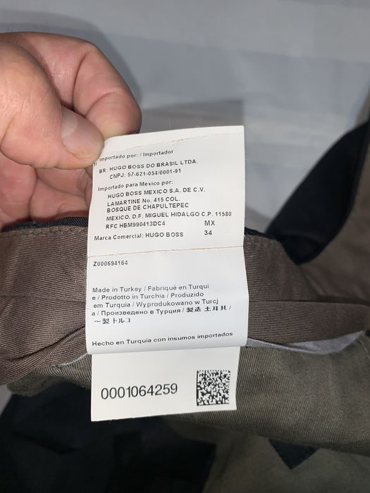 Премиум шерстяные брюки BOSS Hugo Boss Selection Super 150 (Размер 50 / L / W34)