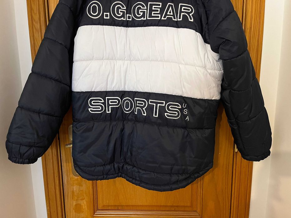 Kispo/Casaco - Azul e Branco (Tam XL)