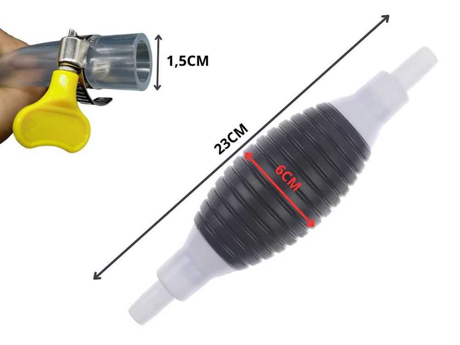 POMPKA Pompa Ręczna do Cieczy PALIWA WODY OLEJU ROPY itp. Uniwersalna