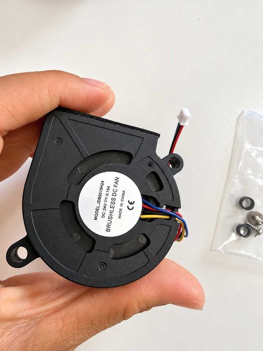 Ventoinha Blower 5015 24V Compatível com Bambu Lab X1/X1C P1S/P1C 5015 Blower Fan 24V Compatible BambuLab X1 P1 Series