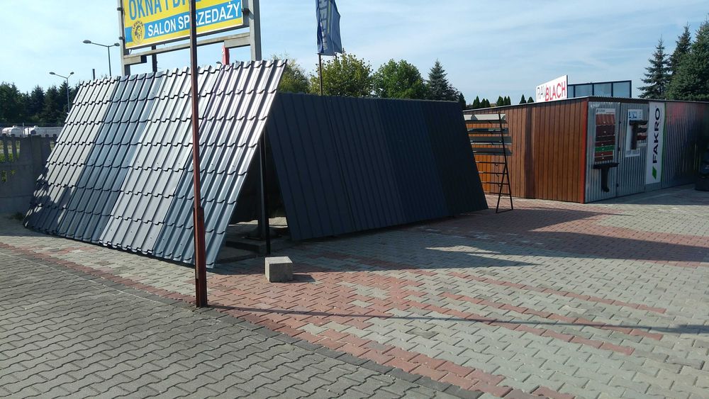 Blachy płaskie, blachodachówki, blachy trapezowe,