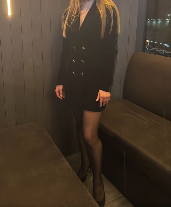 Сукня піджак Zara велюр