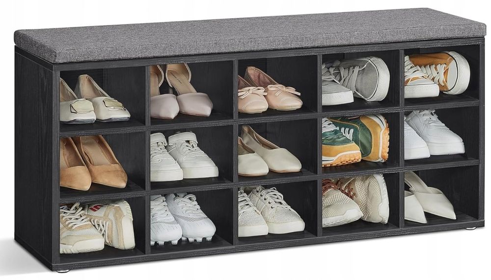 Ławka Na Buty Z Siedziskiem 30 X 105 X 48 Cm Vasagle Lhs015Lb02