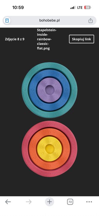 Stapelstein® Inside rainbow classic