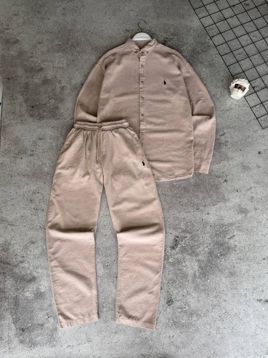 Льняний чоловічий костюм Polo Ralph Lauren