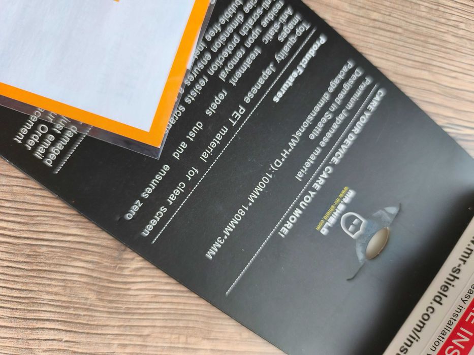 folia ochronna na telefon 100mmx180mmx3mm