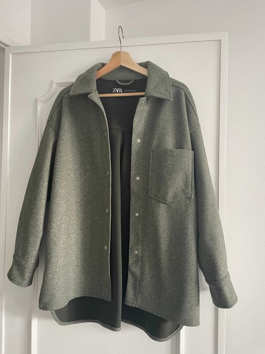 Casaco Camiseiro Verde - Zara