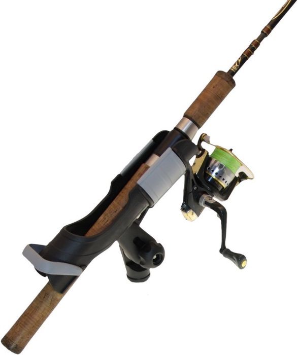 Uchwyt do wędki z mocowaniem na prowadnicę ławki HTx213 Borika