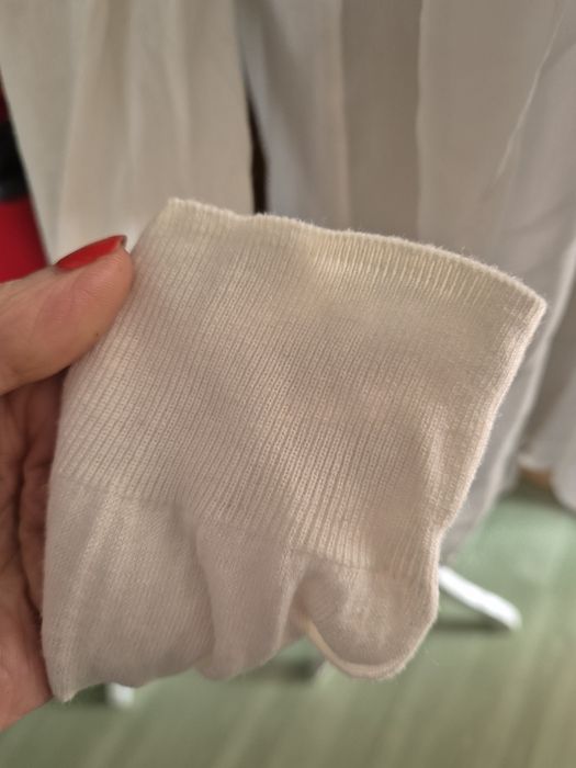 Sweterek biały narzutka M