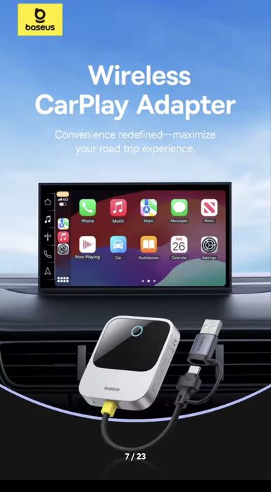 Baseus PrimeTrip для Apple CarPlay