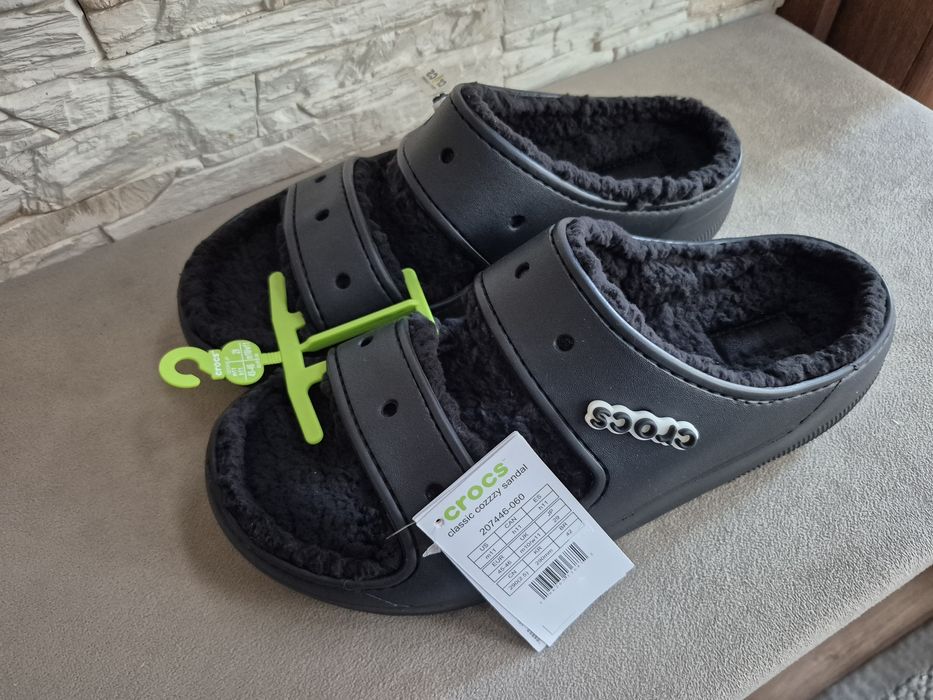 Klapki Męskie Ocieplane Crocs 45 - 46