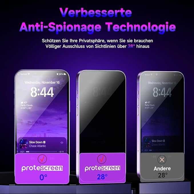 Szkło ochronne iPad 14Pro z w samonastawnym narzędziem instalacyjnym
