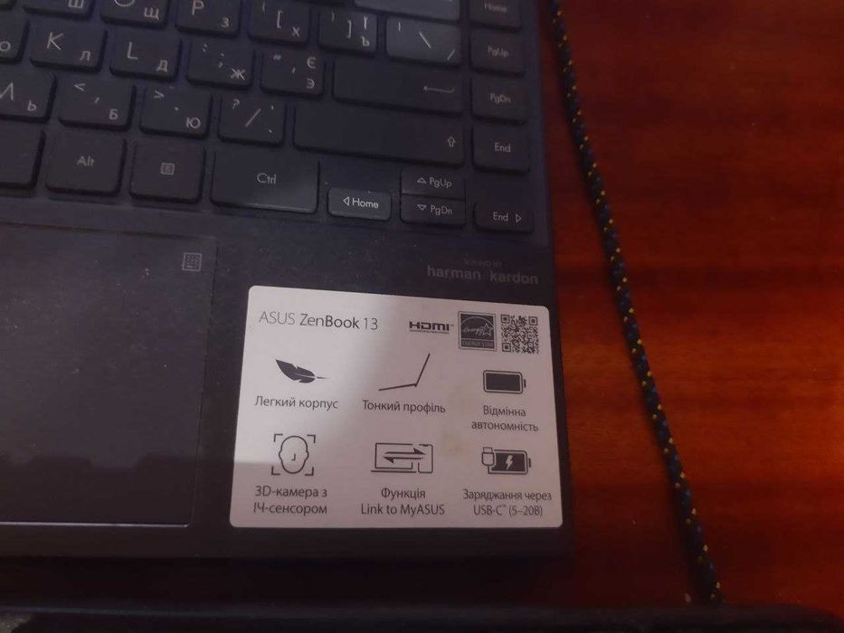 Asus ZenBook UX325J | Core i7-1065G7 | 16GB | SSD 128GB | Win11