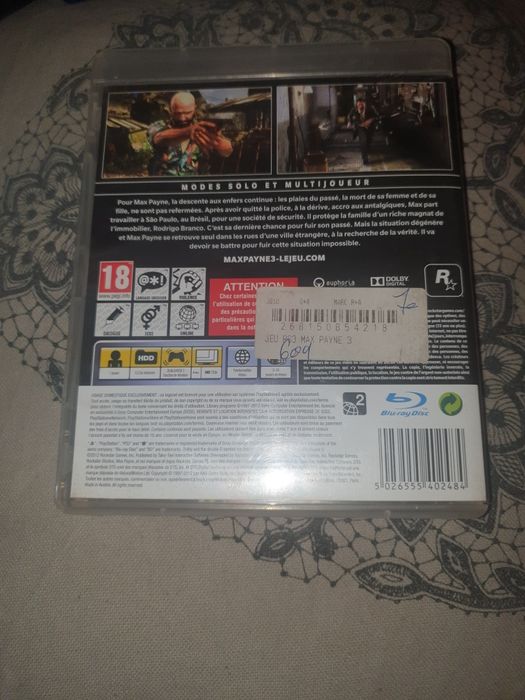 Max Payne 3 gra ps3