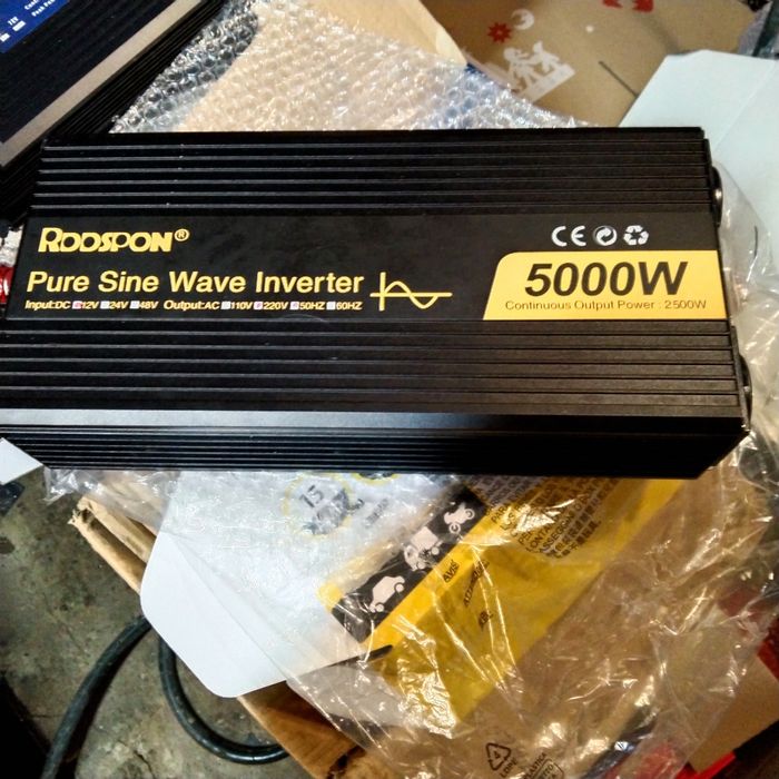 Лучшие  инверторы по разумной цене, 12х220в,чистый синус  в наличии