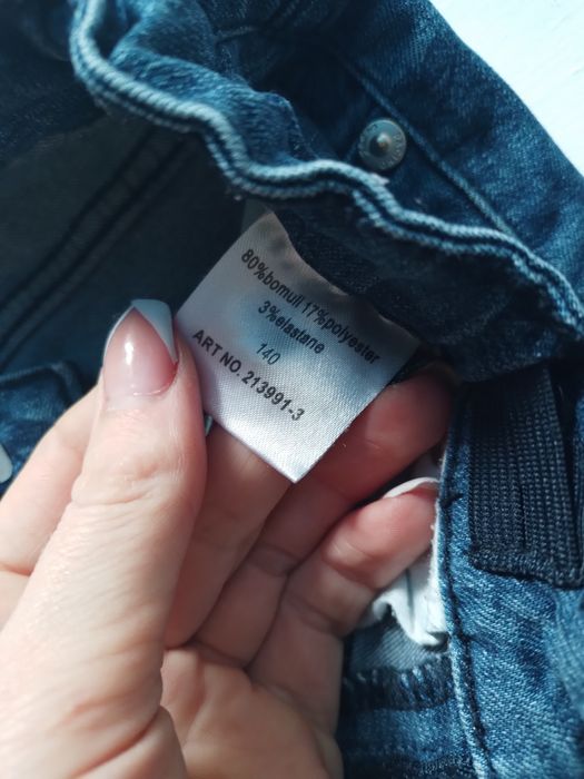 Джинси для дівчинки 140 см