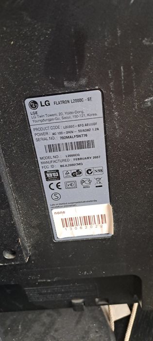 Мониторы на запчасти и рабочие и комп