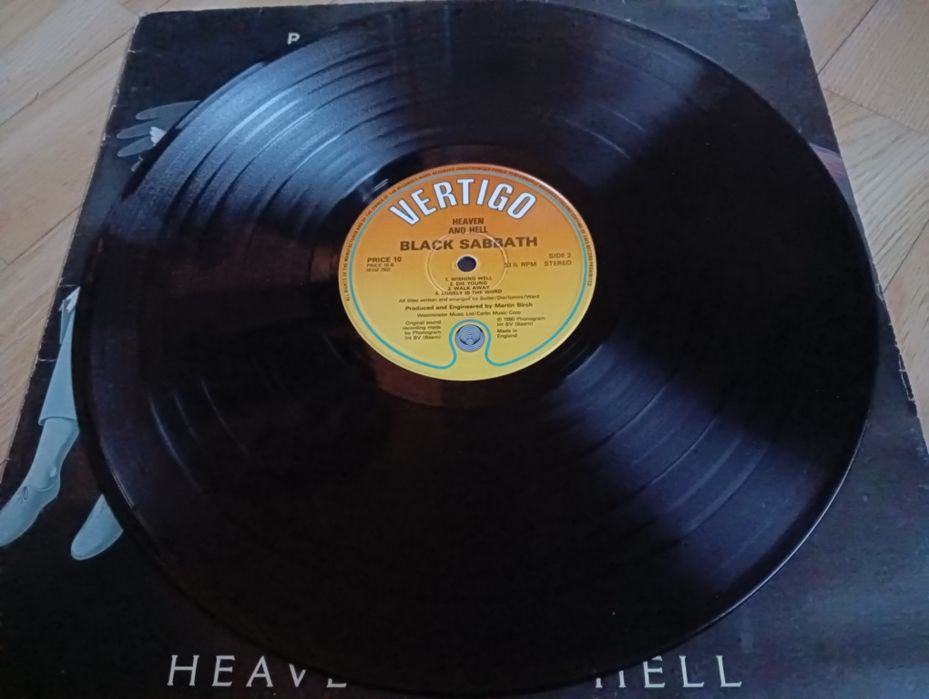 Płyta winylowa x2 Black Sabbath Heaven & Hell 1st UK LP Mob Rules Dio
