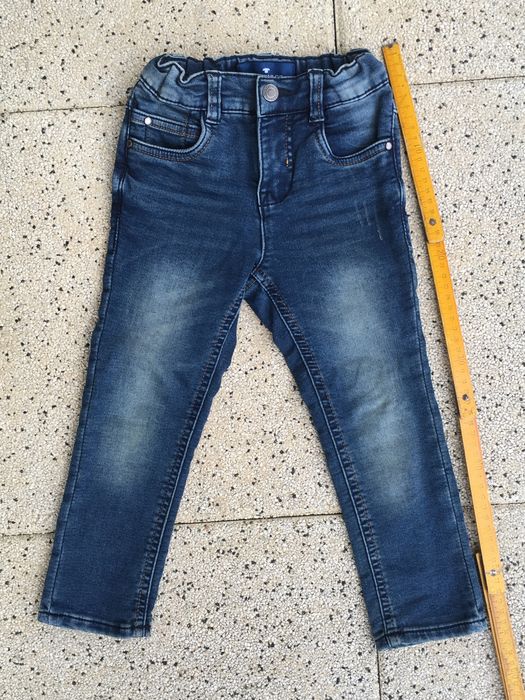 TOM TAILOR spodnie dżinsy roz. 98 niebieskie jeansy