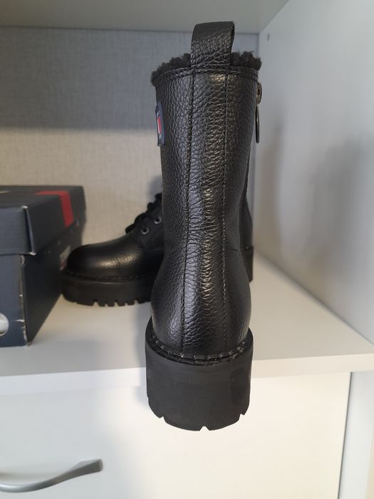 Ботинки кожа зима Tommy Jeans