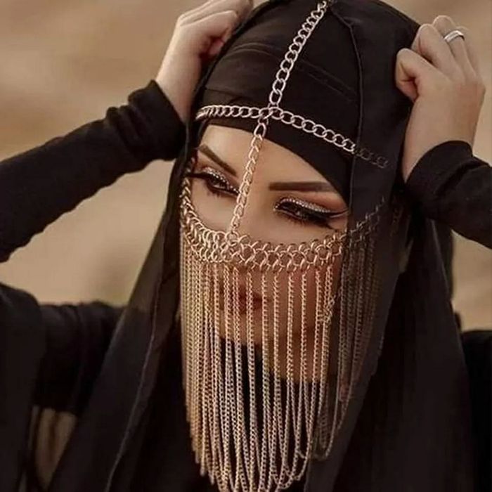 Máscara Exótica Árabe Indiana