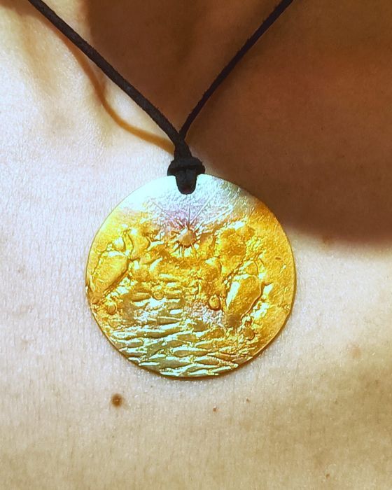 Colar de Artesanato popular da República Tcheca