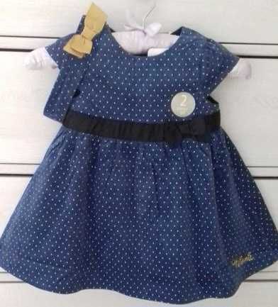 Sukienka welurowa 86-92 Cool Club świąteczna