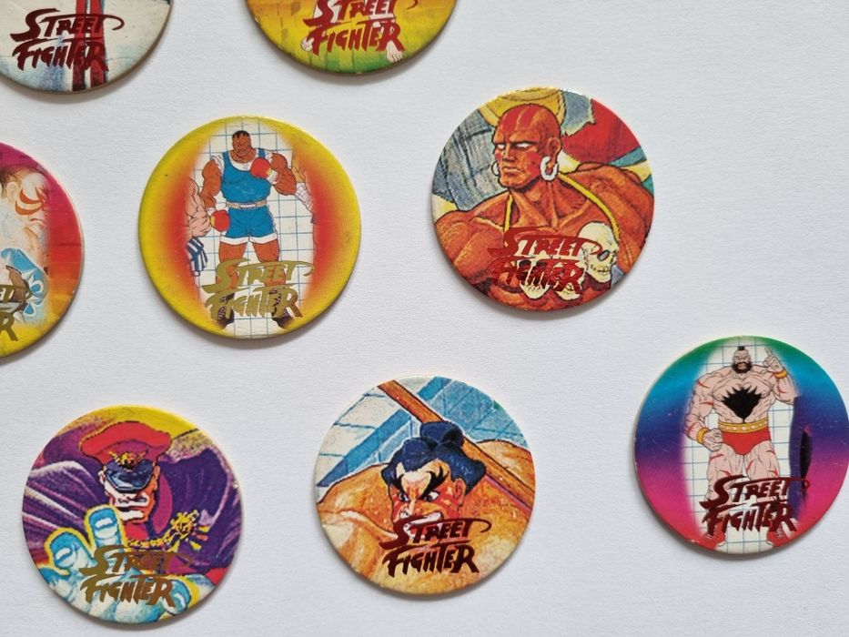 Żetony Street Fighter tazo tazos