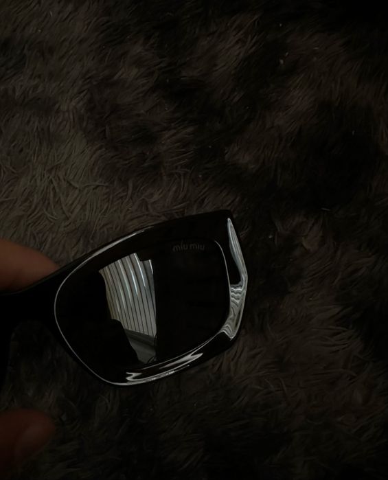 Nowe okualry miumiu czarne okazja zapraszam